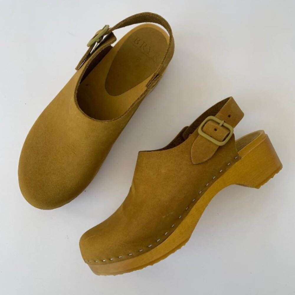 New Bryr Ellie Worker Clog - Yarrow